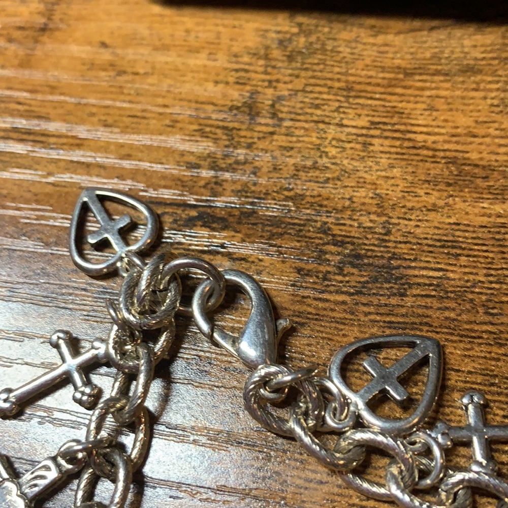 Premier Designs Crosses Charm Bracelet - Picture 3 of 5